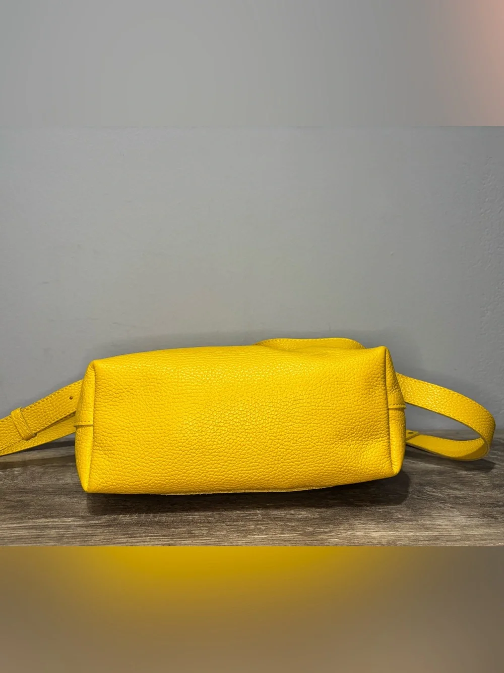 ELEVEN600 Pebbled Leather Crossbody Bag